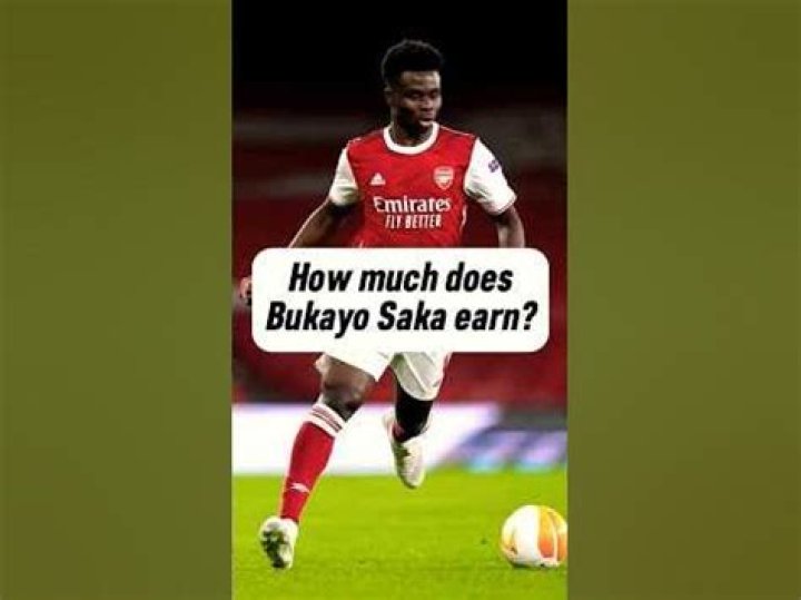 
How much does Bukayo Saka earn? 