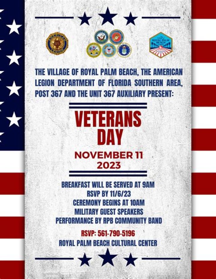 Veterans Day Ceremony | Macaroni KID Boynton Beach