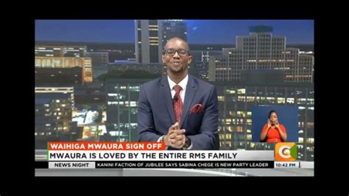 
Where Is Waihiga Mwaura Going After Leaving Citizen TV? Joining BBC 